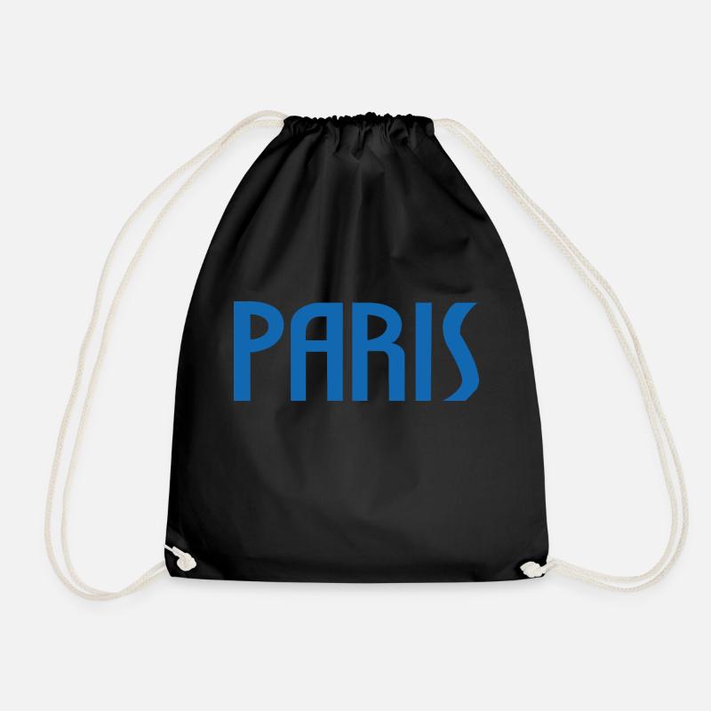 Paris - Turnbeutel - Schwarz