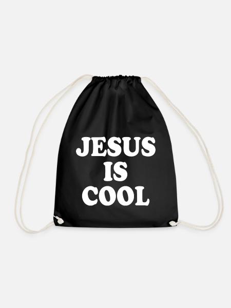 Jesus is cool - Sac de sport léger - noir