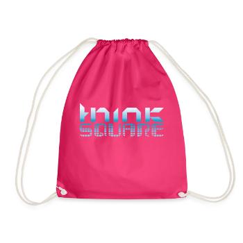 Think square - manie de l'angle - Sac de sport léger - fuchsia - Devant