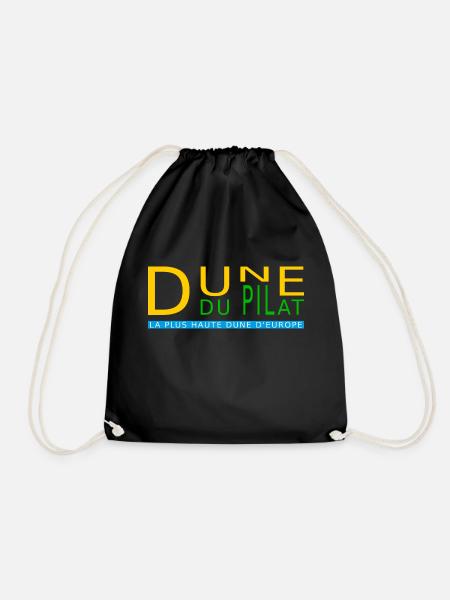 Dune du Pilat, die höchste Düne Europas - Turnbeutel - Schwarz