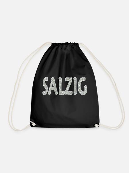 Salzig-Sauer-Wütend - Turnbeutel - Schwarz