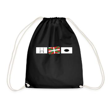 rugby - Drawstring Bag - black - Front