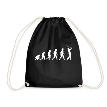 Evolution Golf Golfer Golfer Terrain de golf - Sac de sport léger - noir - Devant