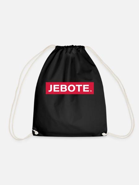 jebote - Turnbeutel - Schwarz