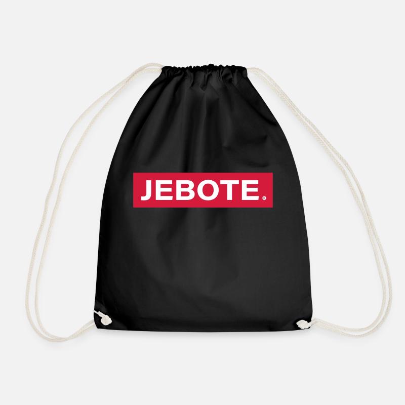 jebote - Turnbeutel - Schwarz