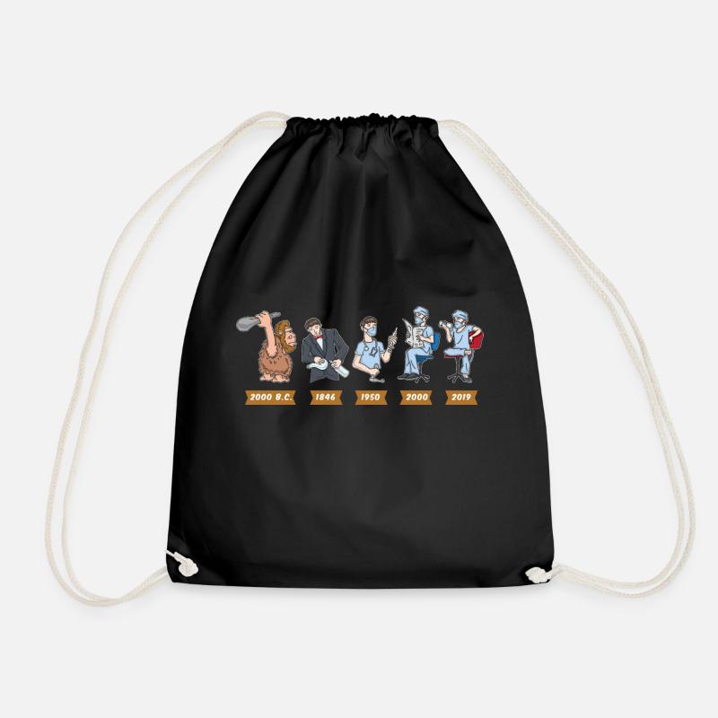 Evolution de l'anesthésiste - Sac de sport léger - noir