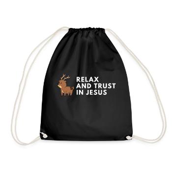 Christianisme christianisme cadeaux vêtements bible - Sac de sport léger - noir - Devant