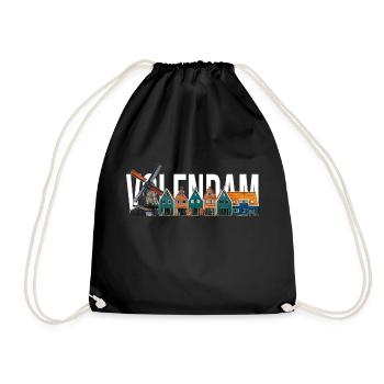 Volendam - Sac de sport léger - noir - Devant