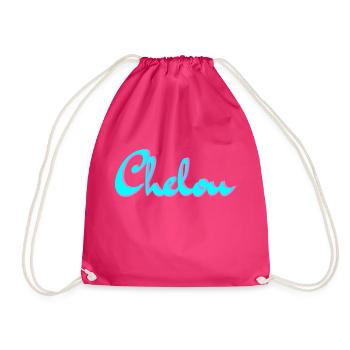 Chelou 3 - Turnbeutel - Fuchsia - Vorne
