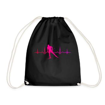 Ski de fond Classic Ski de fond féminin Sk - Sac de sport léger - noir - Devant