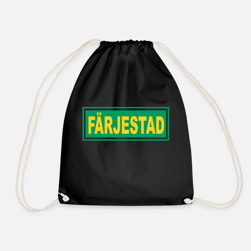 Färjestad Grün - Turnbeutel - Schwarz