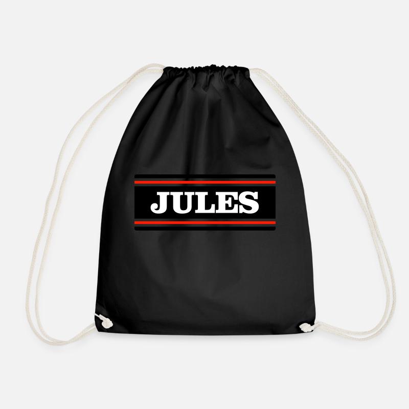 JULES - Drawstring Bag - black