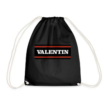 VALENTIN - Sac de sport léger - noir - Devant