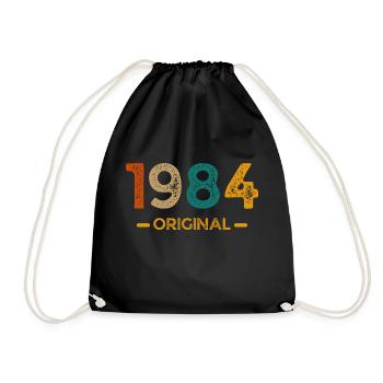 Original von 1984 - Turnbeutel - Schwarz - Vorne