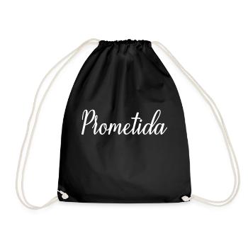 Prometida Fiancée Fiancée Mariage Mariée à être - Sac de sport léger - noir - Devant