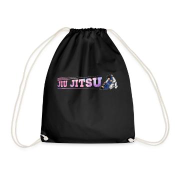 Arts martiaux Jiu Jitsu Arts martiaux pour filles - Sac de sport léger - noir - Devant