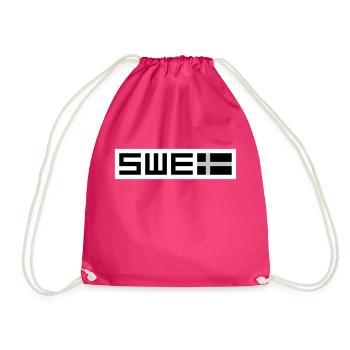 Tactique suédoise - Sac de sport léger - fuchsia - Devant