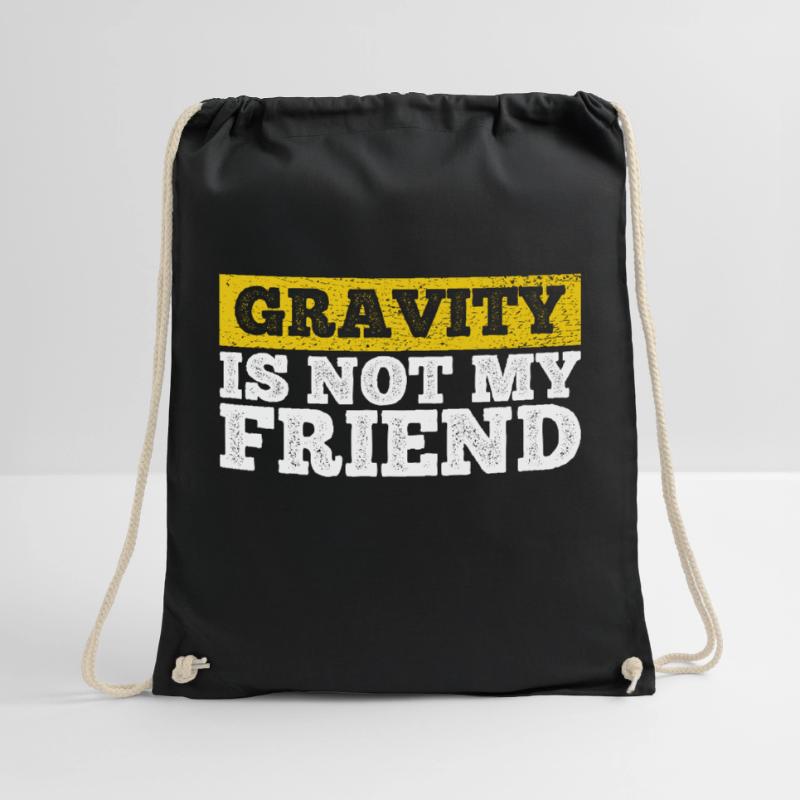 Gravity Injury Broken Bone Fail Post Surgery Gag Drawstring Bag