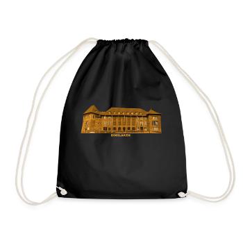 Hôtel de ville de Dinslaken Château du Rhin Rhénanie-du-Nord-Westphalie - Sac de sport léger - noir - Devant