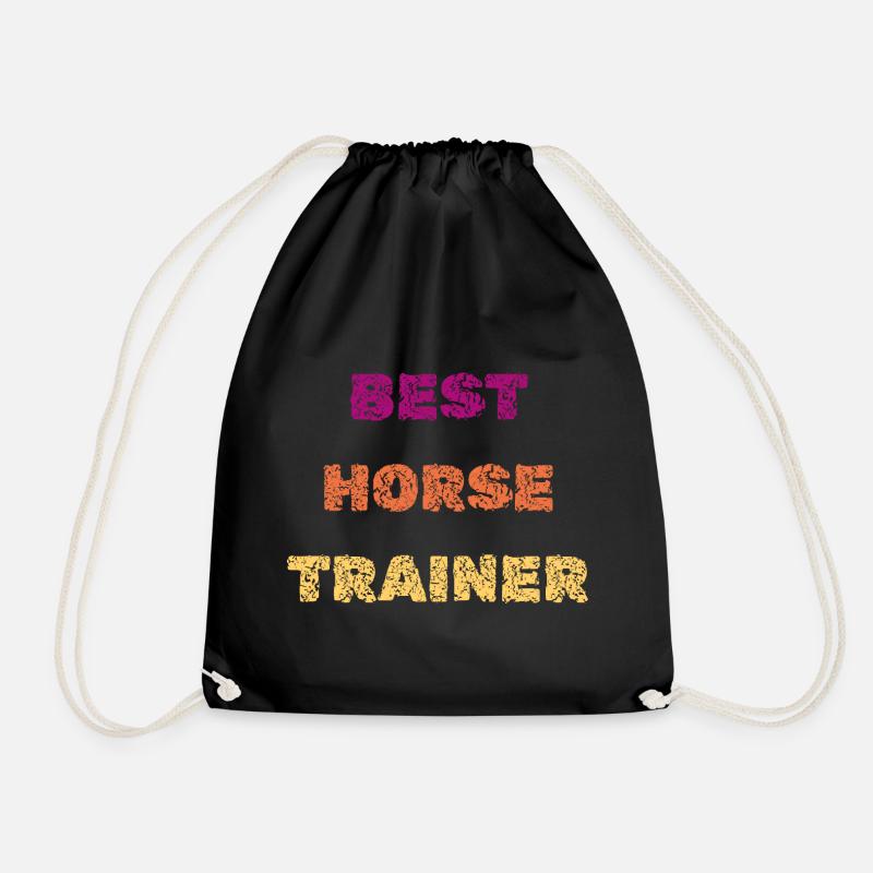 Best Horse Trainer - Turnbeutel - Schwarz