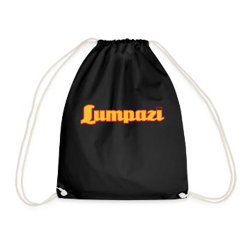 lumpazi t-shirts - Turnbeutel - Schwarz - Vorne