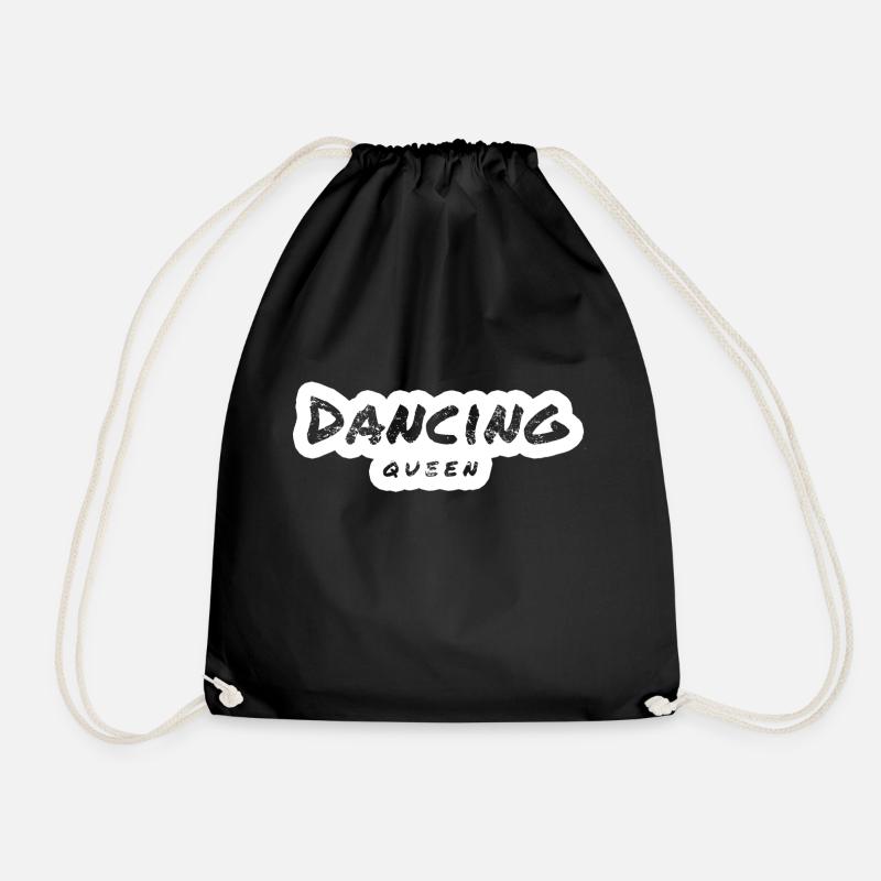 Dancing Queen - Drawstring Bag - black