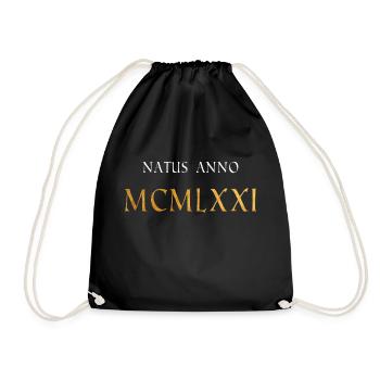 MCMLXXI 1971 - Sac de sport léger - noir - Devant