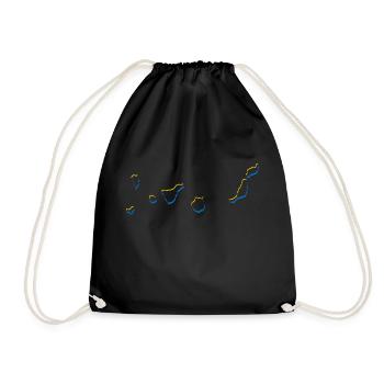 Îles Canaries - Sac de sport léger - noir - Devant