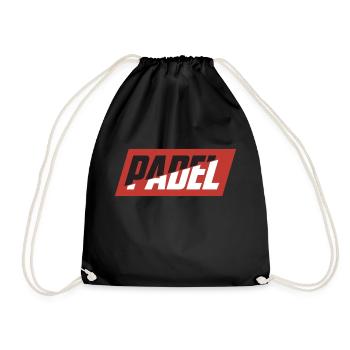 Le padel - Sac de sport léger - noir - Devant