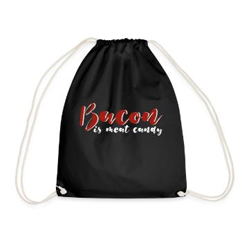 Bacon Is Meat Candy 4 - Turnbeutel - Schwarz - Vorne