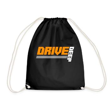 Lowered Tuning Car - Drawstring Bag - black - Front