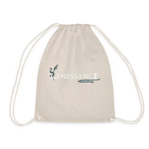renessance logo white - Turnbeutel