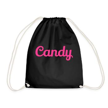 Bonbon - Sac de sport léger - noir - Devant