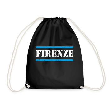 Florenz - Turnbeutel - Schwarz - Vorne