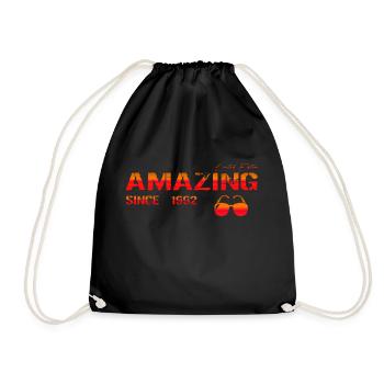 Amazing since 1992 - Drawstring Bag - black - Front