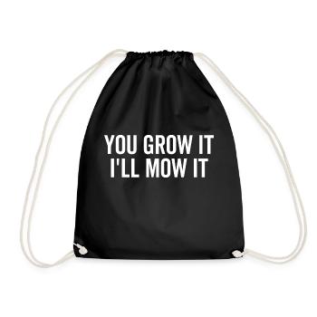 Tu le cultives, je vais le tondre - Sac de sport léger - noir - Devant