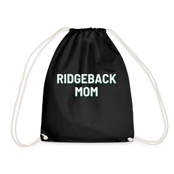 Ridgeback Mom - Turnbeutel - Schwarz - Vorne