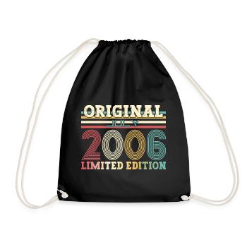 18ème anniversaire Original Juillet 2006 Millésime 2006 - Sac de sport léger - noir - Devant