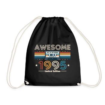 30ème Anniversaire Millésime Septembre 1995 Cassette 95 - Sac de sport léger - noir - Devant