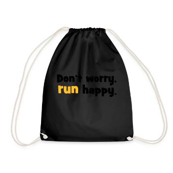 courier - Sac de sport léger - noir - Devant