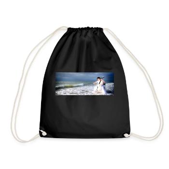 Water music - Drawstring Bag - black - Front
