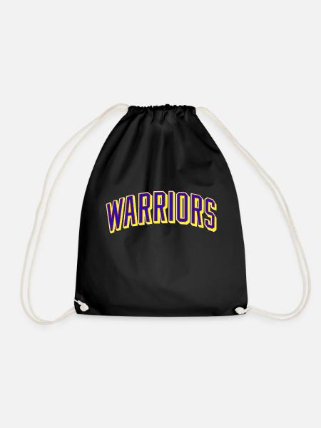 Basketball Warriors - Drawstring Bag - black