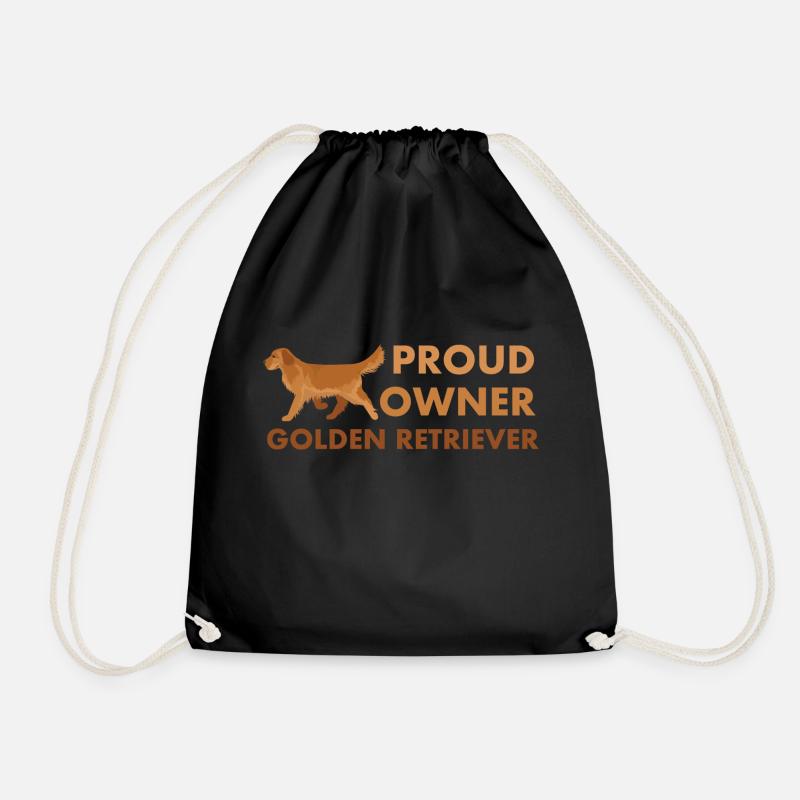 Golden Retriever Owner - Turnbeutel - Schwarz