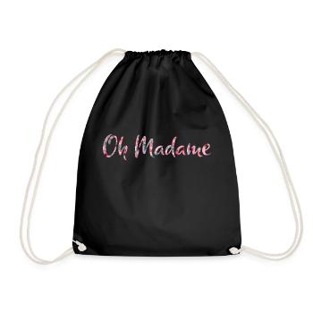 Oh Madame - Turnbeutel - Schwarz - Vorne