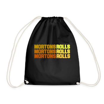 Rouleaux Mortons - Sac de sport léger - noir - Devant