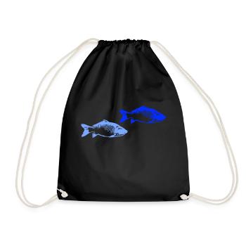 Poissons 2 - Sac de sport léger - noir - Devant
