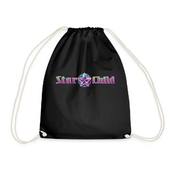 Star Child: Strahlend wie ein Stern - Turnbeutel - Schwarz - Vorne