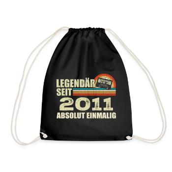 Légendaire depuis 2011 - absolument unique - Sac de sport léger - noir - Devant
