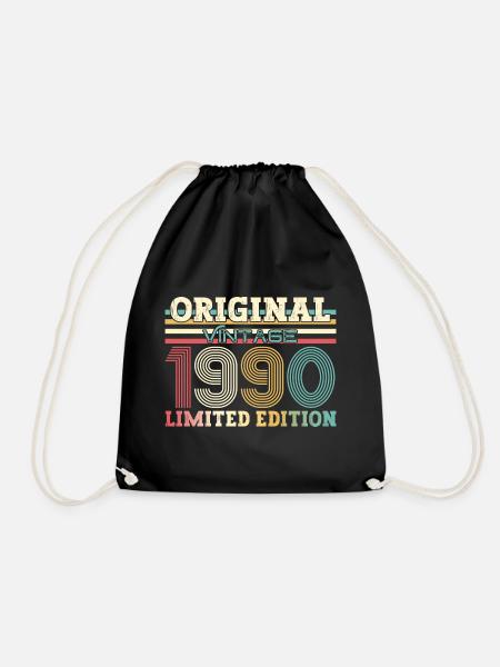 Original 1990 Millésime 1990 34e anniversaire 1990 - Sac de sport léger - noir