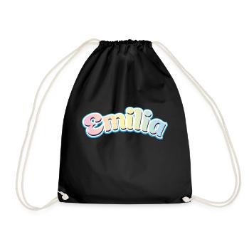 Emilia Einhorn Schirft - Sac de sport léger - noir - Devant